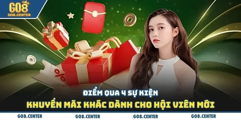 Điểm qua 4 sự kiện khuyến mãi khác dành cho hội viên mới